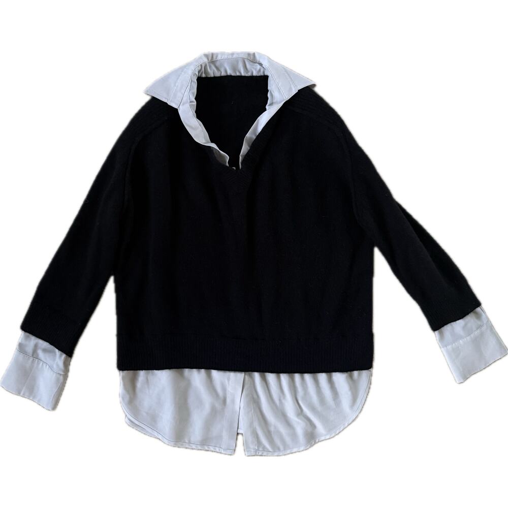 brochu walker layered v-neck sweater